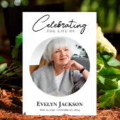 Faire-part funéraire, Service commémoratif Photo