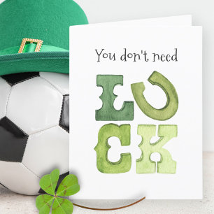 Faire-part Funny Editable Irish Luck Jour de la Saint Patrick