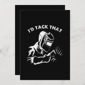 Faire-part Funny Id Tack That (Devant / Derrière)