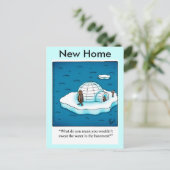 Faire-part Funny New Home Carte postale (Debout devant)