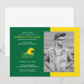 Faire-part Futur diplômé de l'Université d'État du Kentucky (Devant / Derrière)