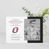 Faire-part Futur diplômé des Mavericks de l'UNO (Debout devant)