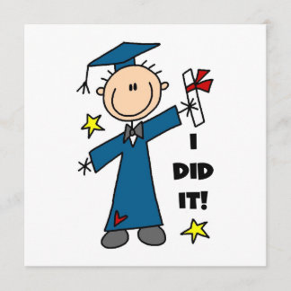 Faire-part Garçon diplômé
