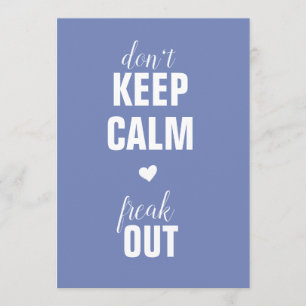 Faire-part Gardez le calme que vous êtes une tante Pregnancy