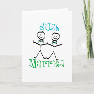 Faire-part Gay vient de se marier