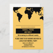 Faire-part géographique (Devant / Derrière)