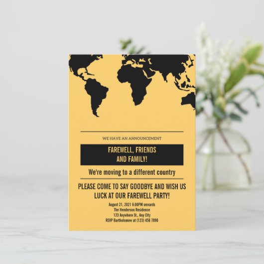 Faire-part géographique (Debout devant)