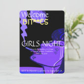 Faire-part Girls night out (Debout devant)