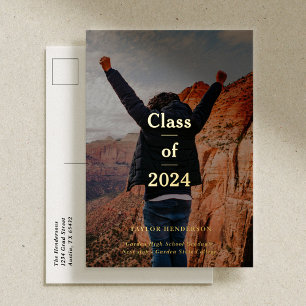 Faire-part Grad Élégante Minimale