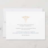 Faire-part Graduation 2026 Nursing School Graduate (Dos)