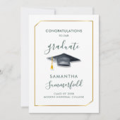 Faire-part Graduation 2026 Photo Script Grad (Devant)