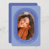 Faire-part Graduation Announcement Grad Photo Card (Devant / Derrière)