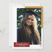 Faire-part Graduation Announcement Template (Devant)
