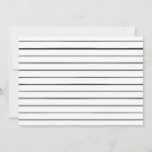 Faire-part Graduation de la photo blanche de bord moderne (Dos)