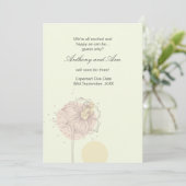 Faire-part Graines Dispersées Annonce de Grossesse (Debout devant)