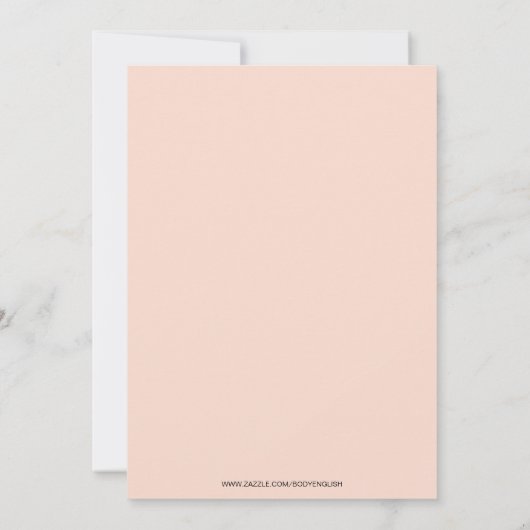 Faire-part Grossesse photo moderne (Dos)