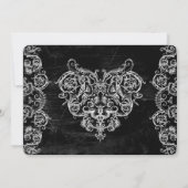 Faire-part Grotesquerie Heart (Dos)