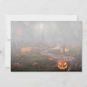 Faire-part Halloween - À la veille d'Halloween
