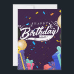 Faire-part Happy birthday to you<br><div class="desc">happy birthday card.</div>