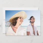 Faire-part Hawaii Beach Destination Wedding (Dos)