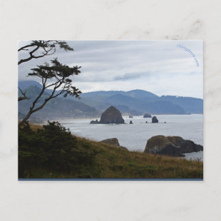 Faire-part Haystack Rock, carte postale de l'Oregon