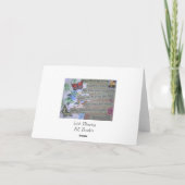 FAIRE-PART HEUREUSE NOUVELLE MAISON (Dos)