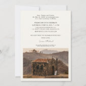 Faire-part Heureusement Jamais Après 2 Photo Cream Mariage Ré (Dos)