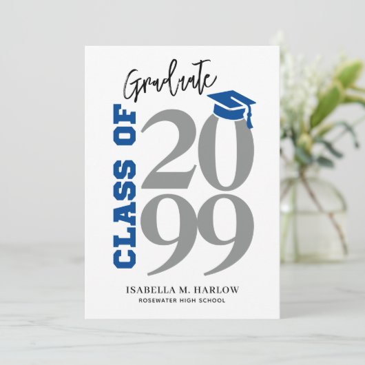 Faire-part Highschool Graduation (Debout devant)