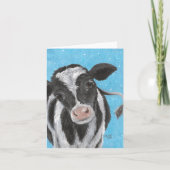 Faire-part Holstein Calf Folded Card (Devant)