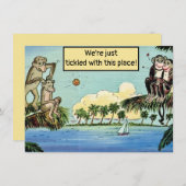 Faire-part humoristique Florida Moving (Devant / Derrière)