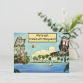 Faire-part humoristique Florida Moving (Debout devant)