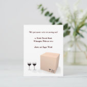 Faire-part humoristique mobile (Debout devant)