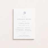 Faire-part HYDRANGEA Wedding Rehearsal Dinner