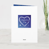 Faire-part "I LOVE AUSTRALIA" Australia Day 26 janvier (Dos)