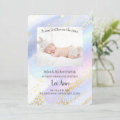 Faire-part Il A Été Écrit Dans Les Étoiles Adoption Annou (Debout devant)