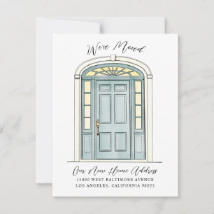 Faire-part Illustration de charme de la porte coloniale en mo