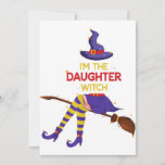 Faire-part Im the Daughter Witch Shirt Halloween Matching<br><div class="desc">Im the Daughter Witch Shirt Halloween Matching</div>