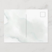 Faire-part Image Enregistrer La Carte Postale Date Mariage (Dos)