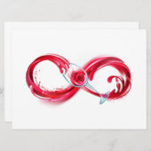 Faire-part Infinity (Devant / Derrière)