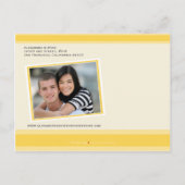 Faire-part Inséparables Enregistrer la date Carte postale (ja (Dos)