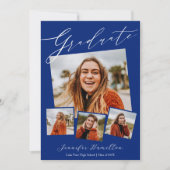 Faire-part Invitation de la fête de graduation pho (Devant)