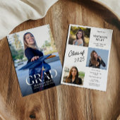 Faire-part Invitation de la fête de graduation pho