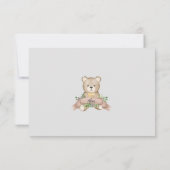 Faire-part islamique pour bébé garçon (Dos)