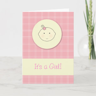 Faire-part It's a girl