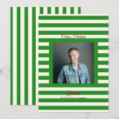 Faire-part Ivory Forest High School Grad Announcement Card (Devant / Derrière)