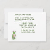 Faire-part J'ai déménagé Golf Panier Greens Sun Budget Move (Dos)