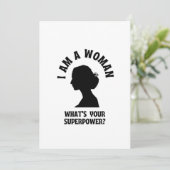 Faire-part J'ai eu une chance (Debout devant)