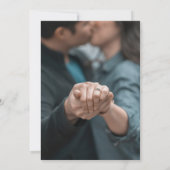 Faire-part Jardin botanique dentelle florale Enregistrer la d (Dos)