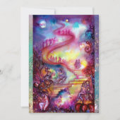 FAIRE-PART JARDIN DES OMBRES PERDUES / ESCALIER MYSTIQUE (Devant)