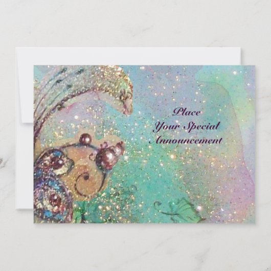 FAIRE-PART JARDIN DES OMBRES PERDUES / ESCALIER MYSTIQUE (Dos)